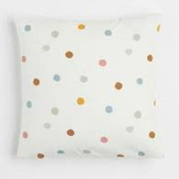 Cercle Design brodé à la main coussin décoratif bois taie d'oreiller coton main housse de coussin coton bio taie d'oreiller