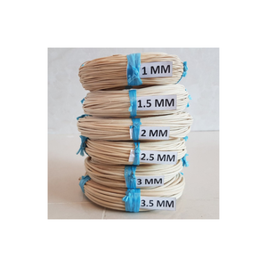 Noyau de rotin de matériel de meubles en gros-noyau de rotin de taille personnalisée de haute qualité ovale blanchi - Product Image 1