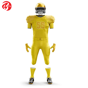 Maillot de Sublimation Personnalisé de Haute Qualité pour Hommes Haut de Football Américain Grande Taille avec Design Respirant à Manches Courtes - Product Image 3