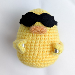 OEM/ODM Regalos de apoyo emocional para niños: Juguetes de peluche de patata positiva bonitos, Llaveros de animales de ganchillo - Product Image 2