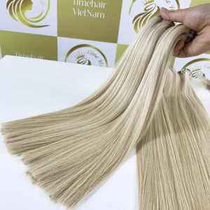 Vendeurs vietnamiens à double dessin super vendeurs HD à fermeture en dentelle frontale extensions de cheveux humains à peau brune orange vierge piano vente en gros - Product Image 2