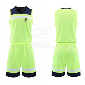 Uniforme de baloncesto de calidad superior Uniforme de baloncesto de último diseño Uniforme de baloncesto de poliéster 100% - Product Image 4