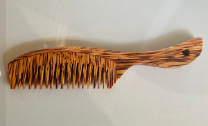 Peigne coiffant en bois de coco biologique pour salon et usage domestique - Product Image 6