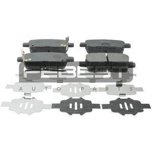 Pastiglie freno posteriori FEBEST (0301-MRVR) - Product Image 1
