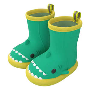 Botas de Lluvia Shadowed Fashion para Hombre/Mujer, Altura Media, Impermeables, con Parte Superior de Estilo Moderno, Cómodas y Suaves, con Malla EVA para Verano/Invierno - Product Image 1