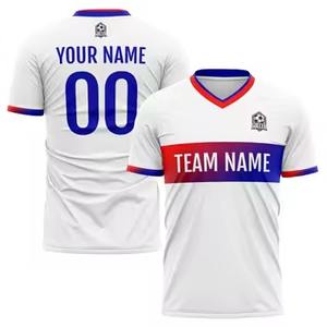 Chengyun Factory High Quality Customized Printed Retro <b>Football</b> Suit Quick Drying Breathable <b>Football</b> <b>Set</b> - Product Image 6