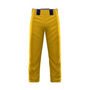 Pantalon de baseball pour jeunes et adultes commande en gros ceinture élastique longue conception matériau extensible pour uniformes officiels de l'équipe - Product Image 5
