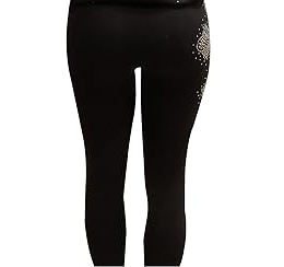 2025 Women's High Quality <b>Rhinestone</b> Pants Elastic Waist Premium Design <b>Leggings</b> for Gym Wear <b>Rhinestone</b> <b>Leggings</b> - Product Image 5
