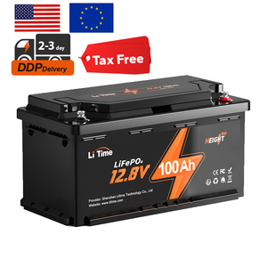 Batería LiFePO4 de 12V 100Ah con Bluetooth, Suministro al por Mayor, Batería de Litio Inteligente H190 para RV, Marina y Almacenamiento Solar (Stock en la UE) - Product Image 1