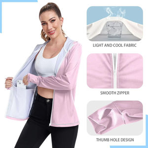 Venta al por mayor de las mujeres de gran tamaño recortada Sudadera con capucha logotipo personalizado sudaderas con capucha de algodón pulóver conjunto de talla grande - Product Image 3