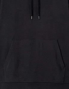 Free Sample Men Winter Hoodie <b>Black</b> Set Sweatshirt 100% Cotton <b>Fleece</b> Regular Fit Long Sleeve Printed Pullover Wholesale - Product Image 6