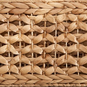 Venta al por mayor de cestas de almacenamiento tejidas de jacinto de agua para dormitorio y sala de estar para organización de estanterías-Contenedores de lavandería - Product Image 5