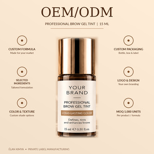ELAN KIMYA OEM, Tinte de Cejas Profesional de Marca Privada, Textura Cremosa de Larga Duración, 15 ml - Product Image 2