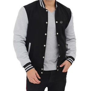 Chaqueta Varsity Clásica de Lana con Cierre de Cremallera, Estilo Bomber, Personalizable con Logotipo, Gruesa, Impermeable y Resistente al Viento, para Invierno, Universidad o Béisbol - Product Image 4