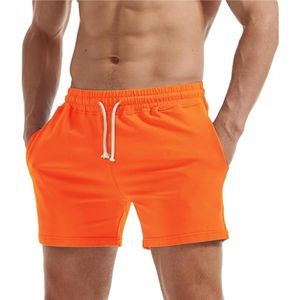 Customized 100% Cotton Casual Sweat Sports <b>Shorts</b> Half Pant <b>Bermuda</b> Style Solid Pattern Mid Hip Hop Streetwear Athletic Joggers - Product Image 3