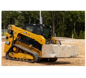 Cargadora de dirección deslizante Caterpillar 265 usada con sistema de orugas y capacidad para manipulación de bloques de hormigón - Product Image 1