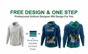 Fine Quality Men's Digital Sublimation Printing <b>Fishing</b> <b>Sweet</b> Shirts Custom DTF Printing Quick Dry <b>Fishing</b> Polyester Hoodies - Product Image 2