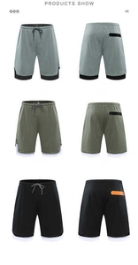 <b>Mens</b> Summer Sports <b>Shorts</b> Quick Dry Ice <b>Silk</b> Mesh Loose Fit Pants Breathable Soft Comfortable Fabric For Daily Activewear - Product Image 6