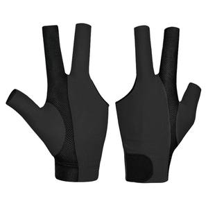 Training <b>Snooker</b> Gloves Polyester Spandex Soft Fit Comfortable Grip Smooth <b>Cue</b> Movement Breathable Custom Logo - Product Image 1