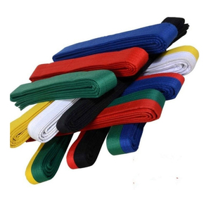 2025 gros Taekwondo Judo karaté couleur coton ceinture/Arts martiaux équipement d'entraînement ceinture de karaté - Product Image 6