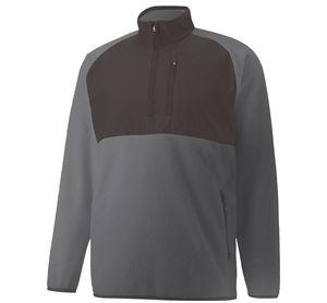 High Quality Wholesale Custom Logo Quick Dry 100% Polyester 1/4 <b>Zip</b>-<b>up</b> Quarter <b>Zip</b> Long Sleeve Athletic Fitness T Shirts for <b>Men</b> - Product Image 1