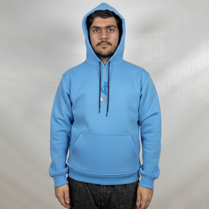 Sweat à capuche surdimensionné pour adultes, décontracté et pour l'extérieur, avec technique de broderie, col à capuche, sweat-shirts basiques - Product Image 3