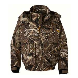 Veste de chasse d'hiver pour homme |   100% polyester respirant avec des motifs camouflage et unis - Product Image 3