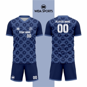 Tenue de football de haute qualité, légère, respirante, écologique, à séchage rapide, personnalisable, 100% polyester, t-shirts, vêtements de football, uniforme d'équipe - Product Image 3
