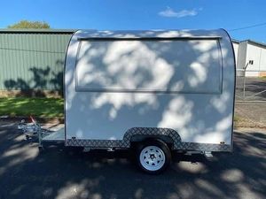 Remolque de comida móvil de camiones de comida rápida de concesión estándar pequeño personalizado al por mayor - Product Image 2