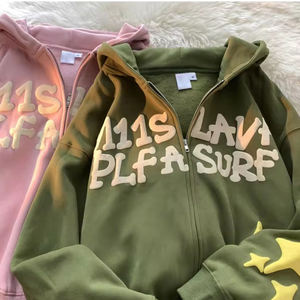 Sudadera con capucha personalizada 100% algodón para hombre 500gsm peso pesado 3D para estampado de hojaldre sudadera térmica de invierno con apliques de alta calidad - Product Image 5