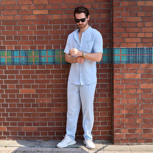 100% coton hommes 2 pièces ensemble short haut court à capuche deux pièces Sport coffrets cadeaux pour hommes et femmes - Product Image 3