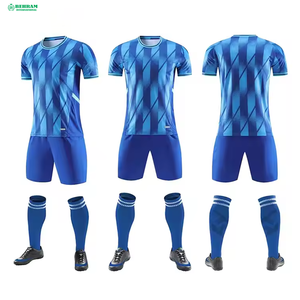 Camiseta de Fútbol 100% Poliéster de Alta Calidad, Secado Rápido, Tela Sublimada, Uniforme Transpirable, Conjunto Completo para Verano e Invierno Behram - Product Image 4
