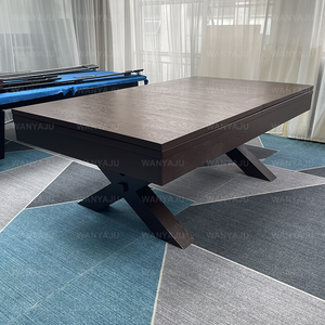 Table de billard moderne personnalisée à prix avantageux, 3 en 1, table de billard multifonctionnelle, 7 pieds, 8 pieds, 9 pieds, salle à manger avec plateau de jeu pour la maison - Product Image 5