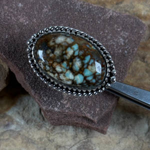 Candelaria Hills Hecho a mano 925 Anillo de Caballero de plata esterlina Variscita Piedra preciosa Diseñador Anillo de bodas - Product Image 3