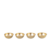 Lampe à huile en laiton multicolore de haute qualité faite à la main Diya Hindouisme et bouddhisme Article de prière Brûleur d'encens Enduit d'émail Lot de 6