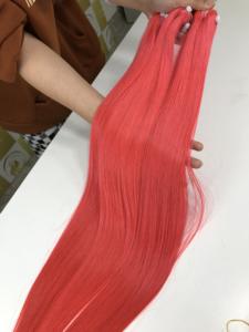 Extensiones de cabello de trama Rosa Bonestraight de tendencia caliente Paquetes de cabello humano vietnamita personalizables Pelucas de calidad súper Doble - Product Image 4