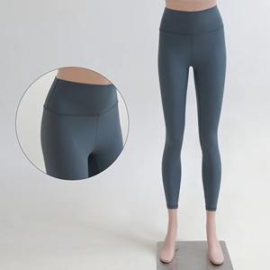 Pantalon de Fitness taille haute pour femme Leggings de sport taille élastique pour la course à pied entraînement hanche levage Yoga façonnage Leggings solide - Product Image 6