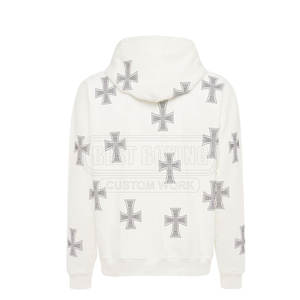 Chándal de diamantes de imitación para hombre con detalle ostentoso y cintura elástica para comodidad y estilo Hip Hop Chándal de diamantes de imitación para hombre - Product Image 4