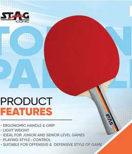 Raqueta de Tenis de Mesa Personalizada de Fábrica con Mango Personalizado, Calidad Genuina, Precio Inmejorable, Raqueta TT - Product Image 2