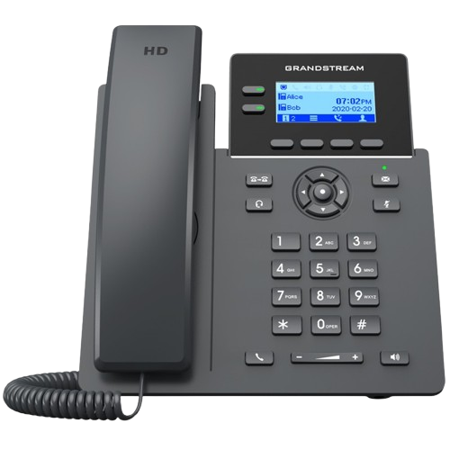 Grandstream GRP2602P IP Phone 2 Line HD Audio PoE SIP VoIP Desk Phone Carrier Grade