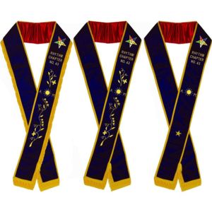 OES SASH-RUBAN MOIRE CINQ COULEURS - Product Image 1