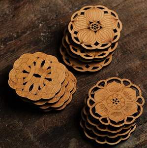 แผ่นรองแก้ว MDF ทรงสี่เหลี่ยมพิมพ์ซับลิเมชัน3.75เป็นมิตรต่อสิ่งแวดล้อมทันสมัย - Product Image 1