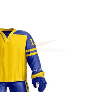 Uniforme de hockey sur glace à taux d'usine de haute qualité Nouveau design Vêtements de sport personnalisés Ensemble maillot et short d'entraînement d'équipe - Product Image 6
