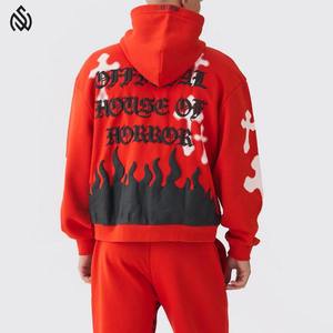 Sudaderas con capucha de manga larga para hombre Algodón Poliéster Secado rápido con estampado de soplo Patrón sólido Temporada de invierno Esencial - Product Image 2