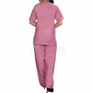 Conjuntos de Uniformes Médicos de Enfermería 2025, Impresión de Logotipo Personalizado, Uniformes de Hospital de Alta Calidad para Mujer, Algodón y Poliéster - Product Image 6