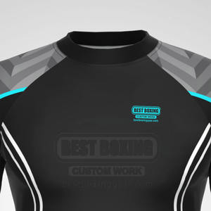 Wholesale Price Custom Long Sleeve Rash Guard For Men Long Sleeve Mens <b>Compression</b> <b>Shirt</b> Rash Guard - Product Image 5