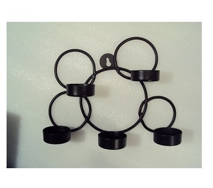 เชิงเทียนไฟชาเกล็ดหิมะอลูมิเนียม - Product Image 5