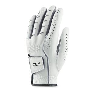 Venta caliente Guantes deportivos de cuero de palma para diestros Guantes de golf de color personalizados Transpirable Tallas grandes Venta al por mayor Ciclismo bajo - Product Image 3