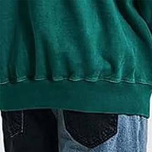 Haute qualité hommes sweats à capuche sweats unisexe Streetwear pull en gros sweats à capuche personnalisés Logo blanc hommes soleil fané sweats à capuche - Product Image 5