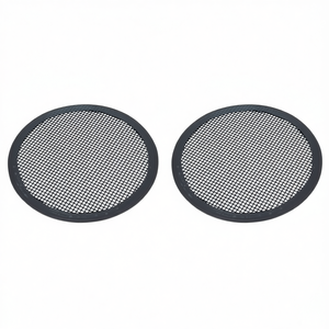 Lot de 2 protections noires pour plaques à induction de 22 cm, compatibles avec les cuisinières à induction Ilsa modèle 00277022 - Product Image 2
